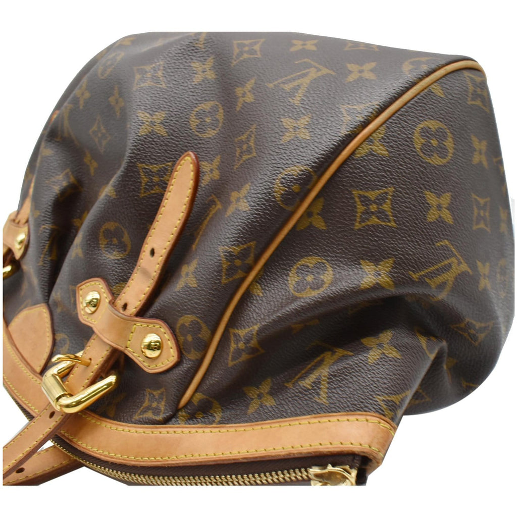 LOUIS VUITTON Tivoli GM Monogram Canvas Shoulder Bag Brown