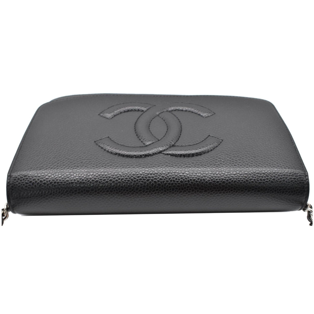 CHANEL Timeless CC WOC Caviar Leather Crossbody Bag Black