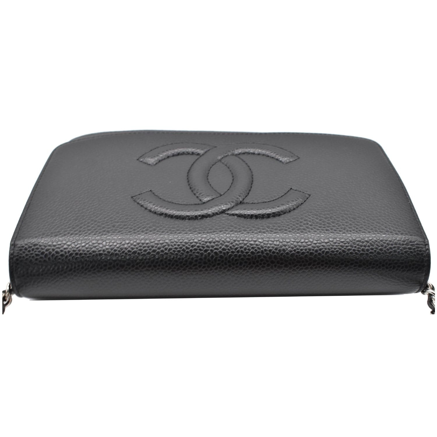 CHANEL Timeless CC WOC Caviar Leather Crossbody Bag Black