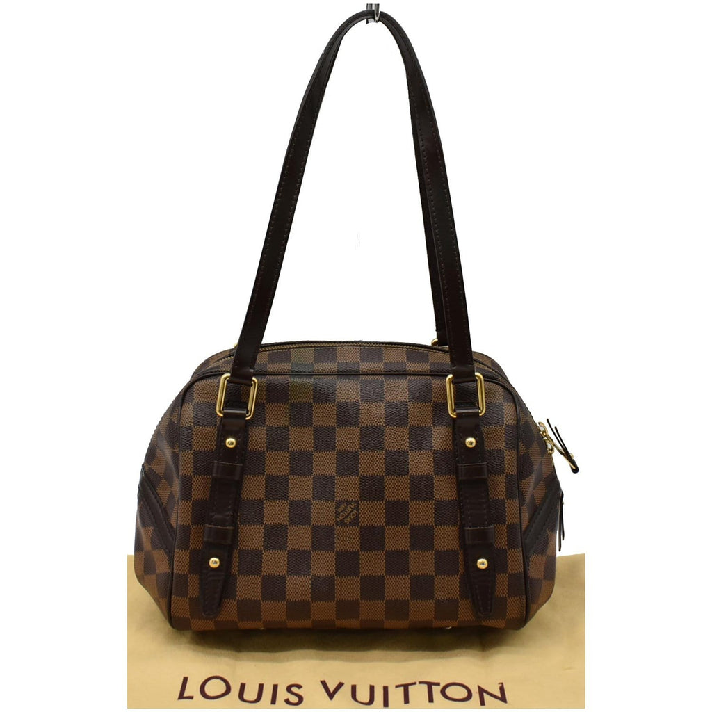 LOUIS VUITTON Rivington PM Damier Ebene Shoulder Bag Brown