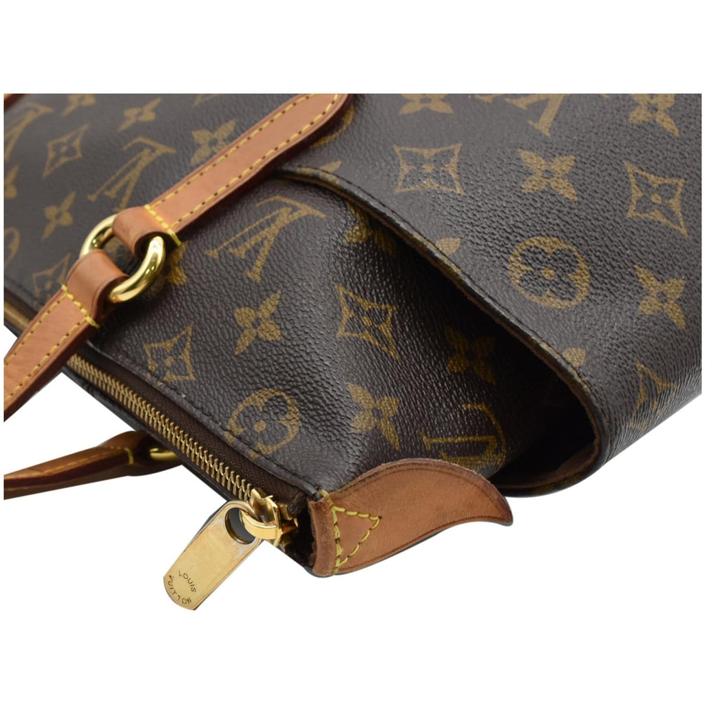 LOUIS VUITTON Totally PM Monogram Canvas Shoulder Bag Brown