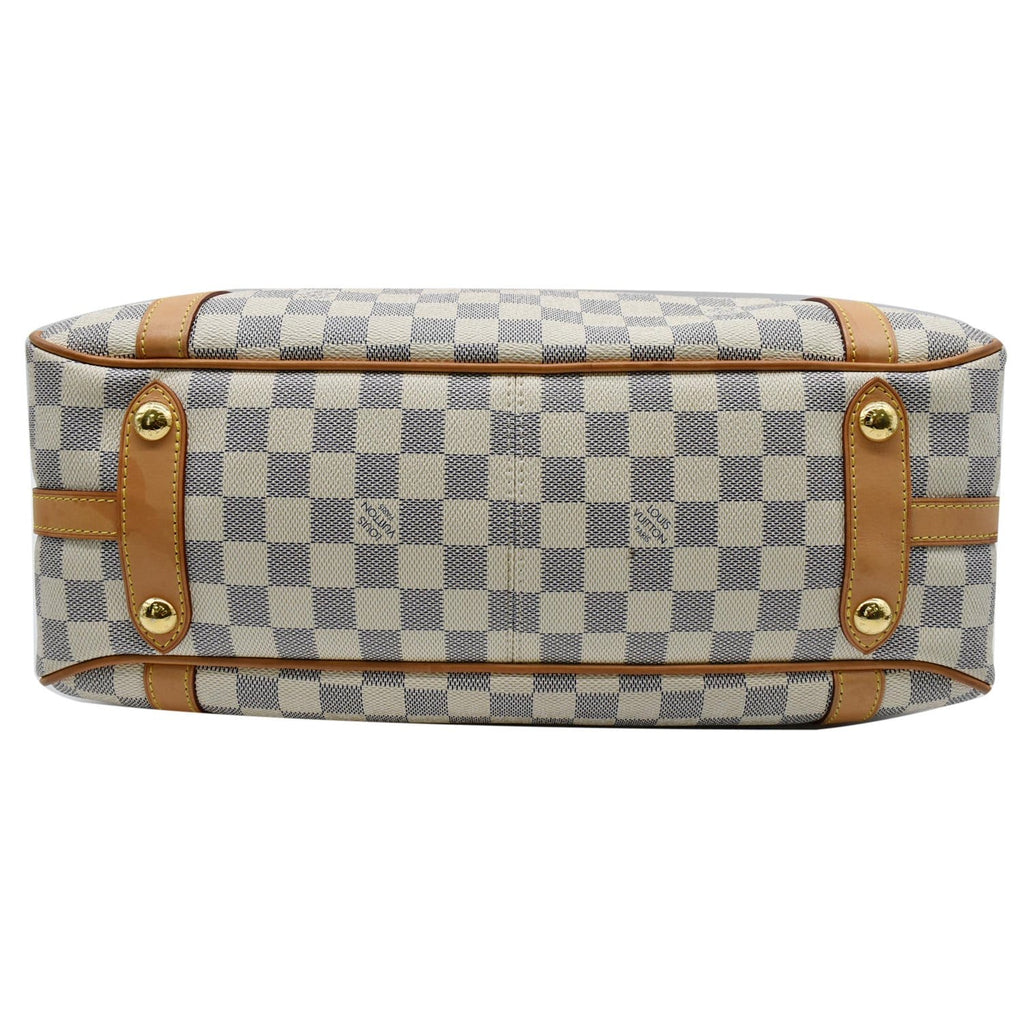 LOUIS VUITTON Stresa PM Damier Azur Shoulder Bag White