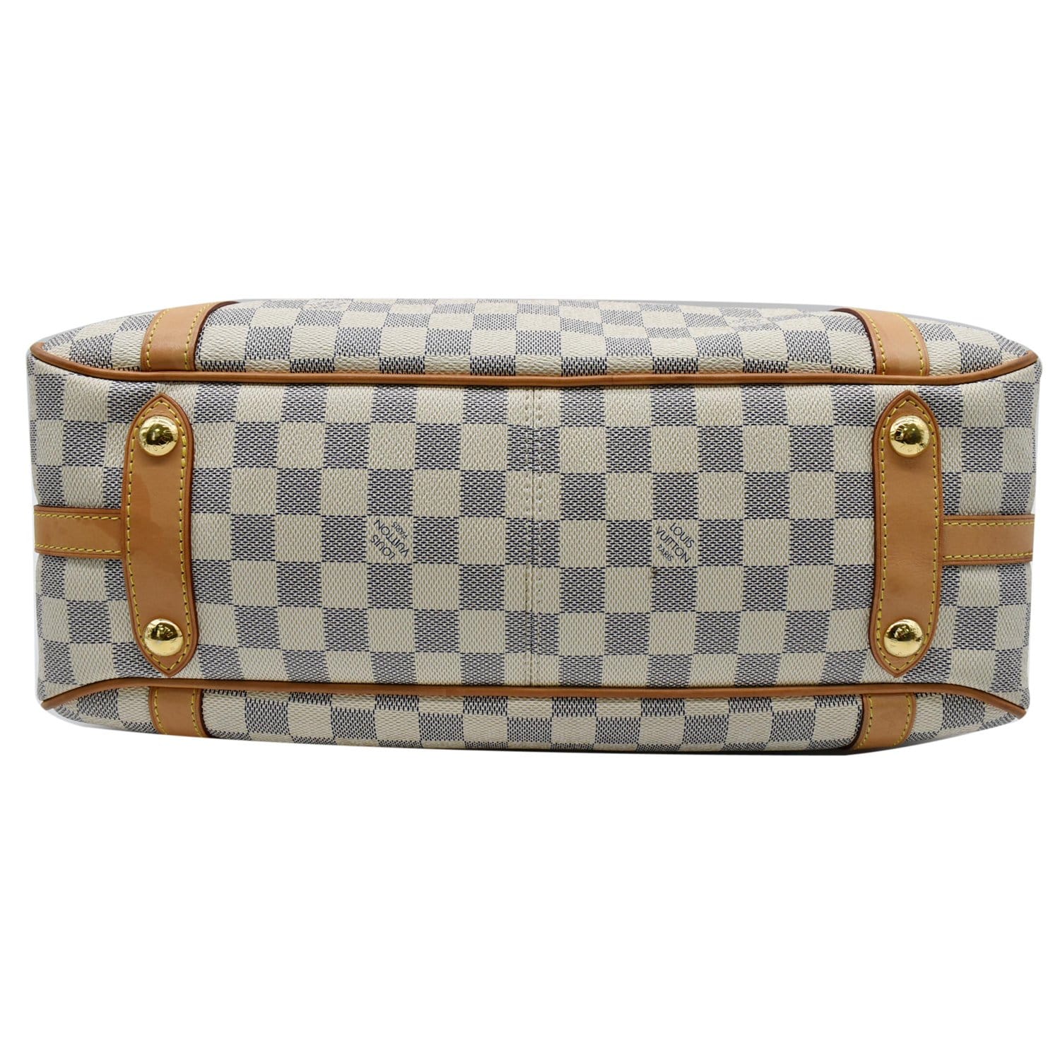 LOUIS VUITTON Stresa PM Damier Azur Shoulder Bag White