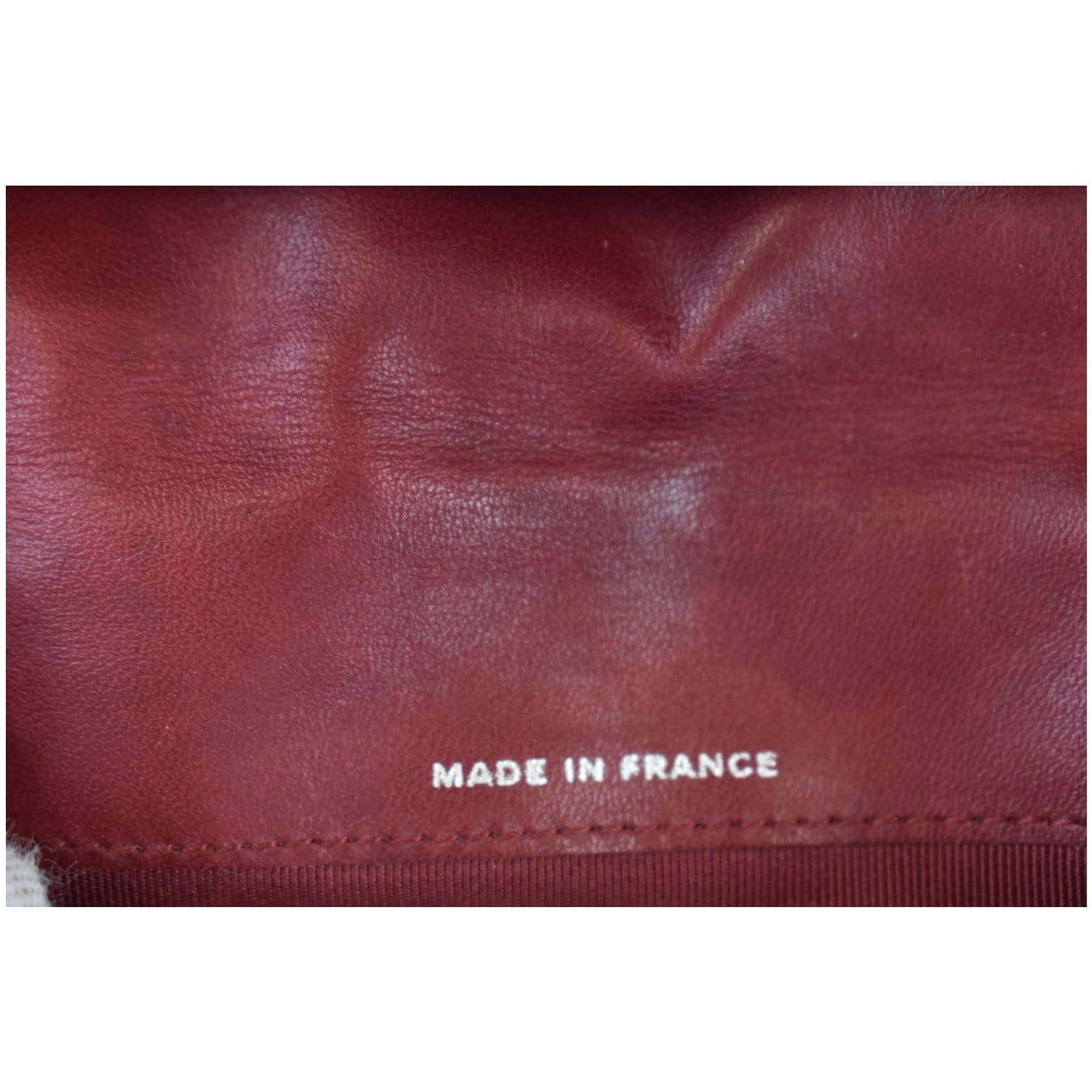 CHANEL CC Wild Stitch Lambskin Leather Wallet Red - Last call