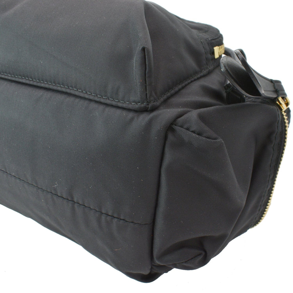 BURBERRY Technical Rucksack Nylon Backpack Bag Black