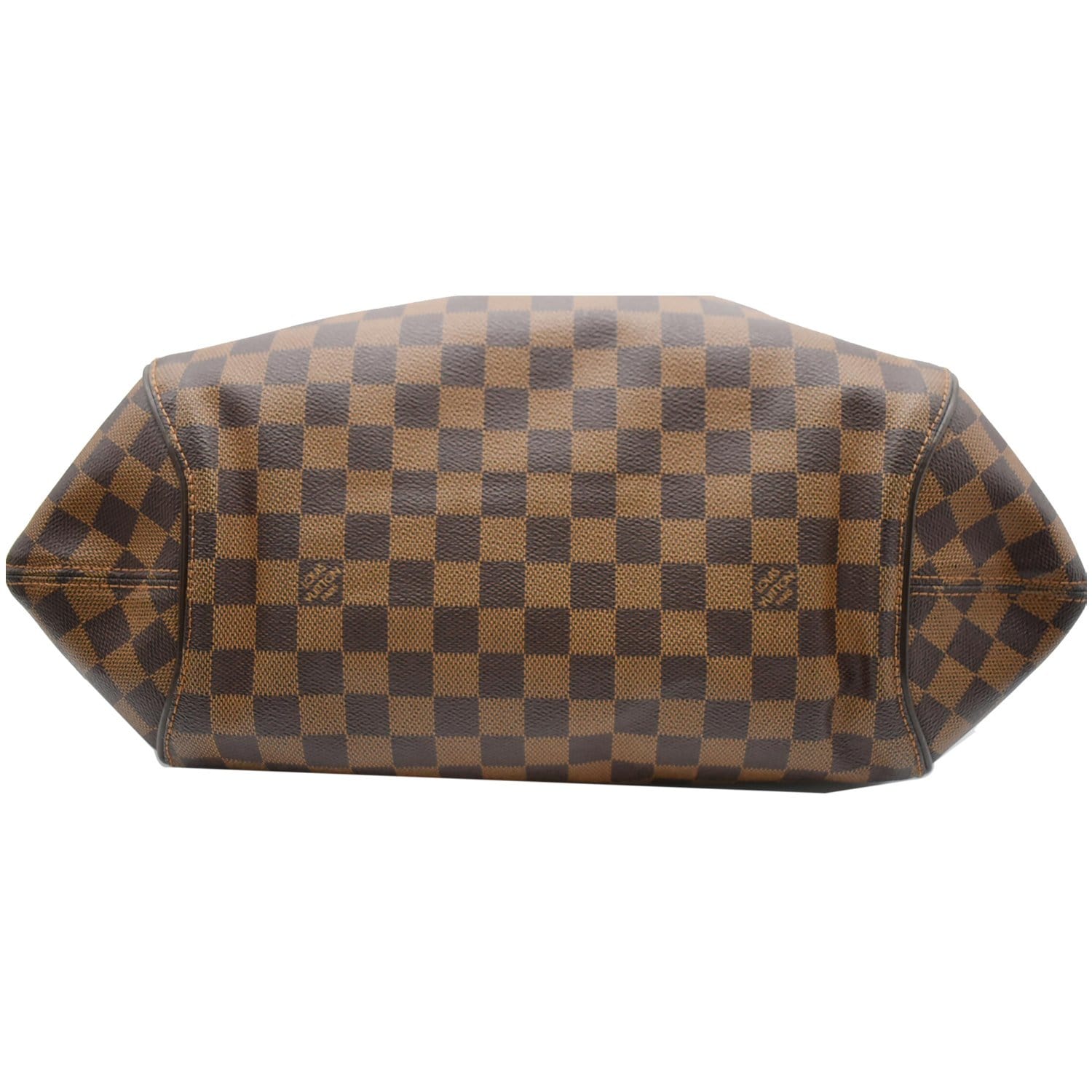 LOUIS VUITTON Sistina GM Damier Ebene Shoulder Bag Brown