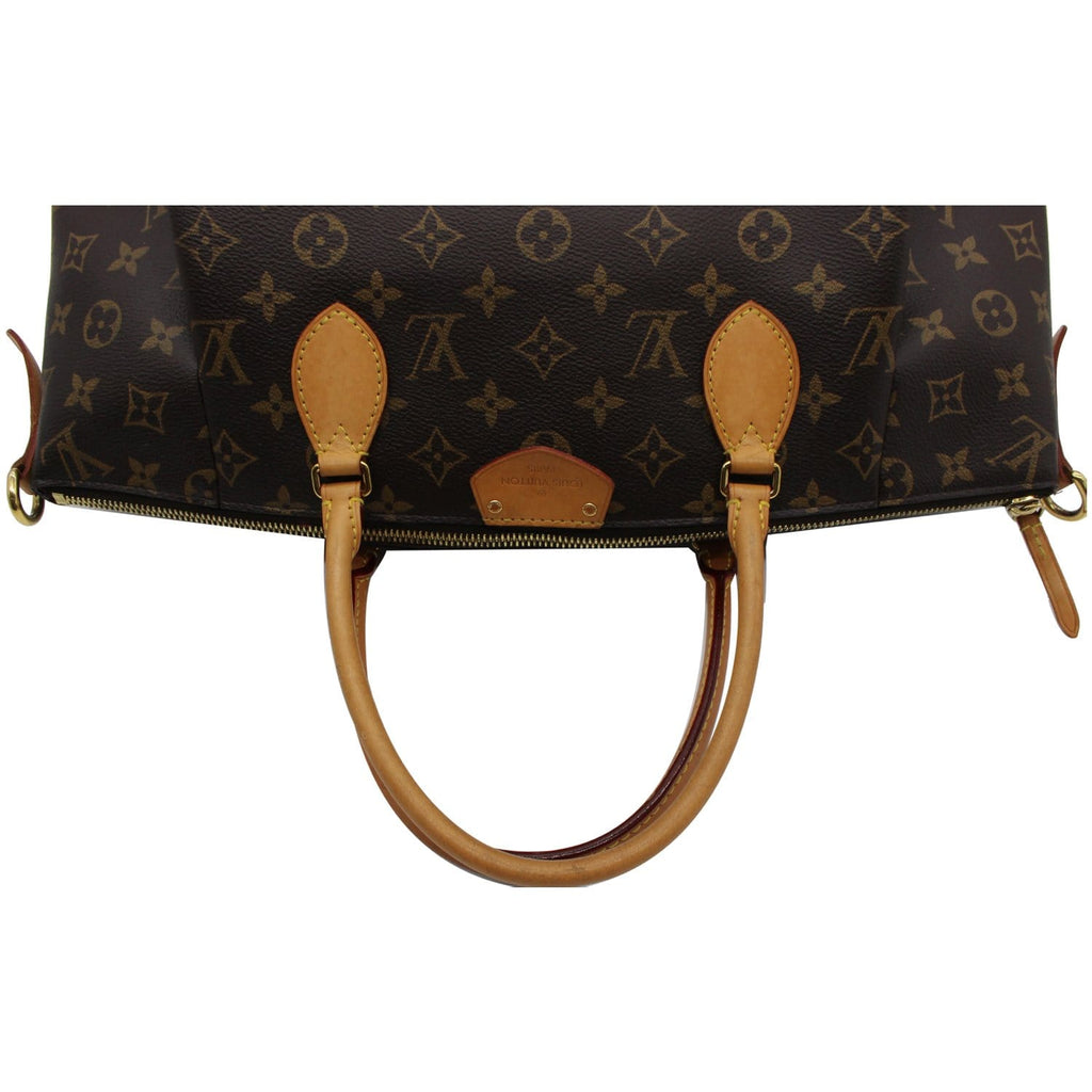 LOUIS VUITTON Turenne GM Monogram Canvas 2 Way Shoulder Bag Brown