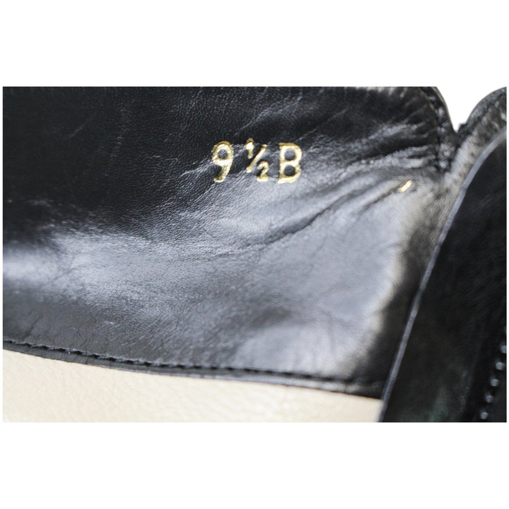 CHANEL Ankle Leather Zip Boots Black US 9.5 - 20% OFF