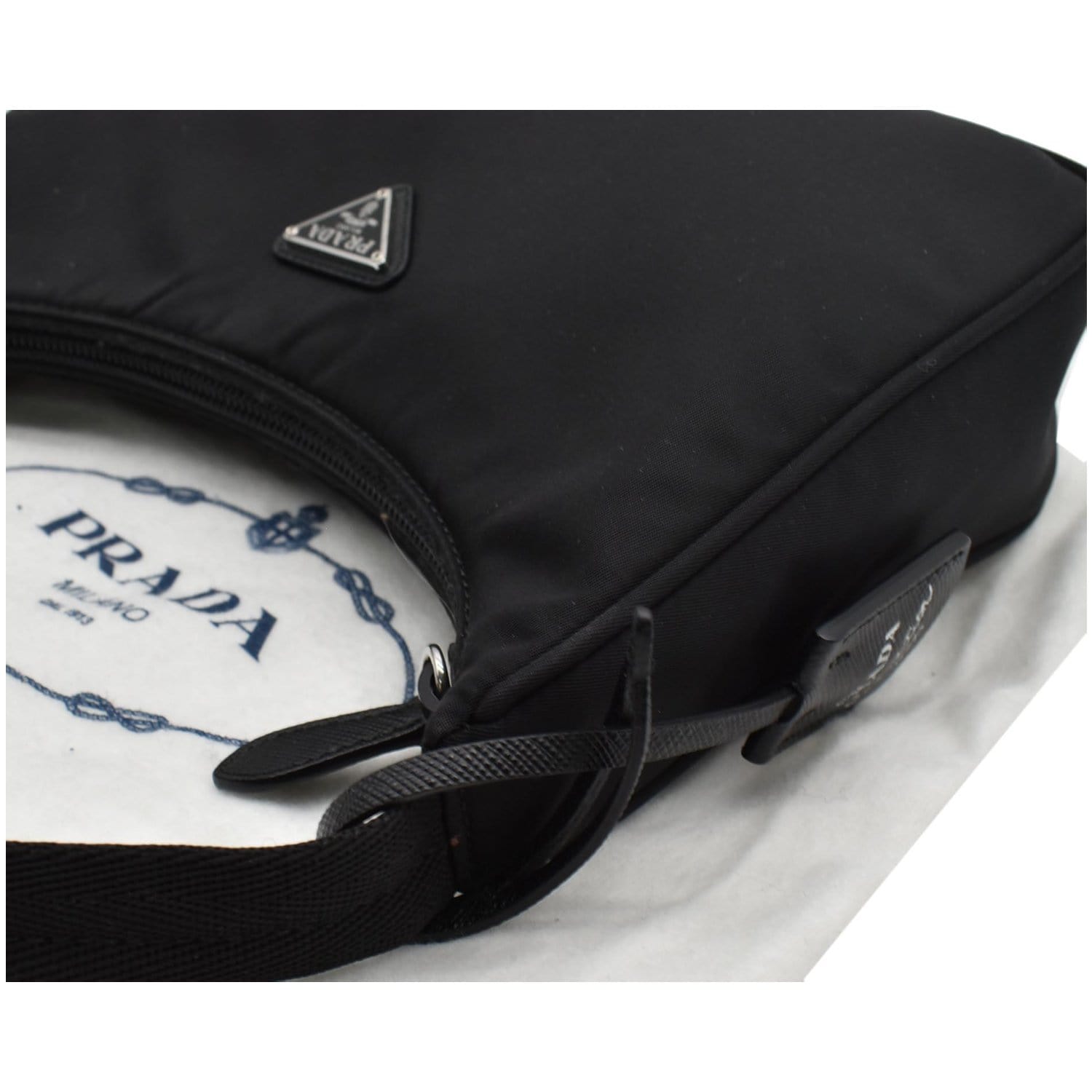 PRADA Re-Edition 2000 Mini Nylon Shoulder Bag Black