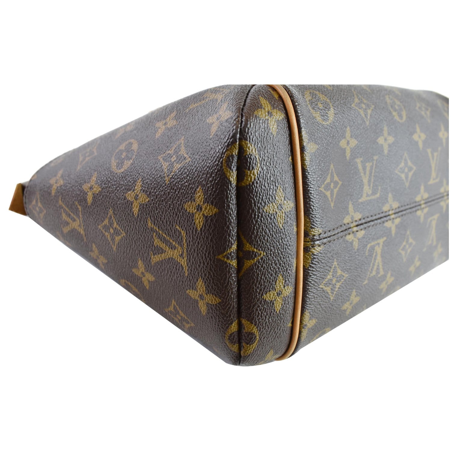 LOUIS VUITTON Totally PM Monogram Canvas Shoulder Bag Brown