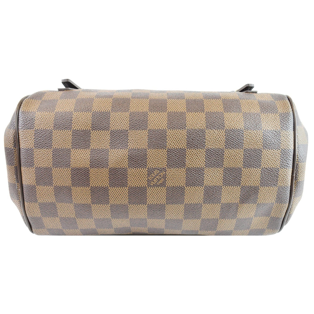 LOUIS VUITTON Rivington PM Damier Ebene Shoulder Bag Brown