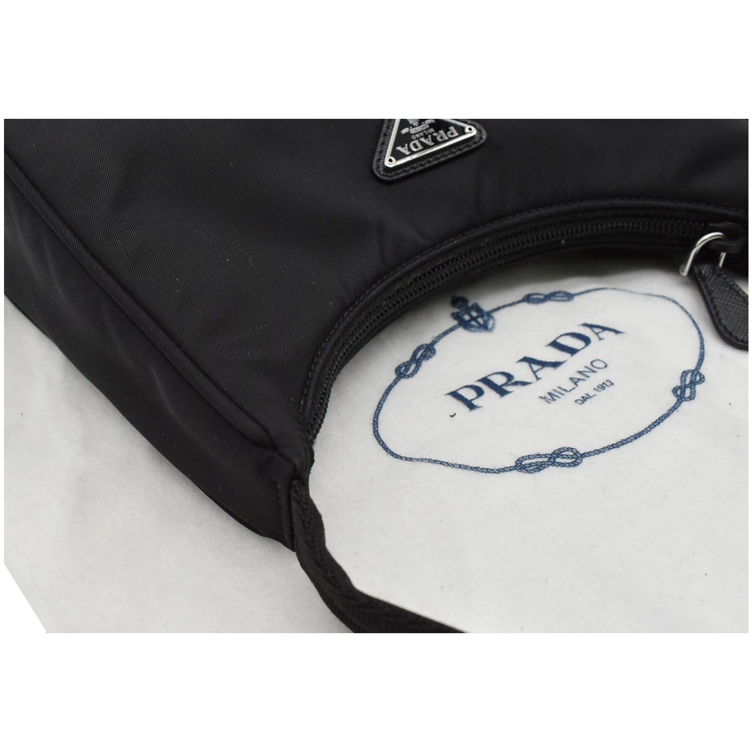 PRADA Re-Edition 2000 Mini Nylon Shoulder Bag Black