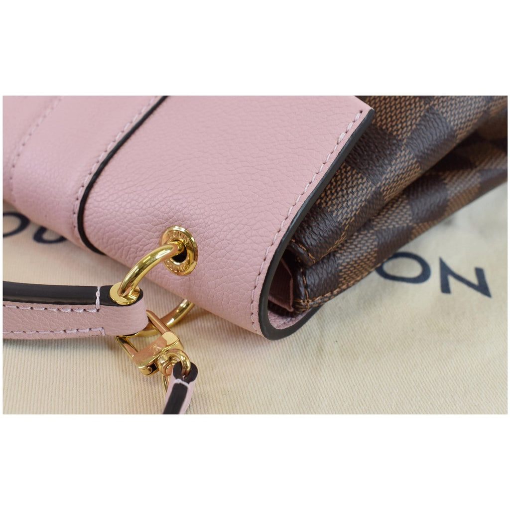 LOUIS VUITTON Clapton Damier Ebene Backpack Bag Magnolia