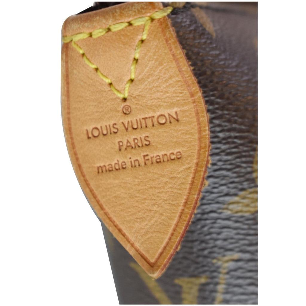 LOUIS VUITTON Totally GM Monogram Canvas Tote Shoulder Bag Brown