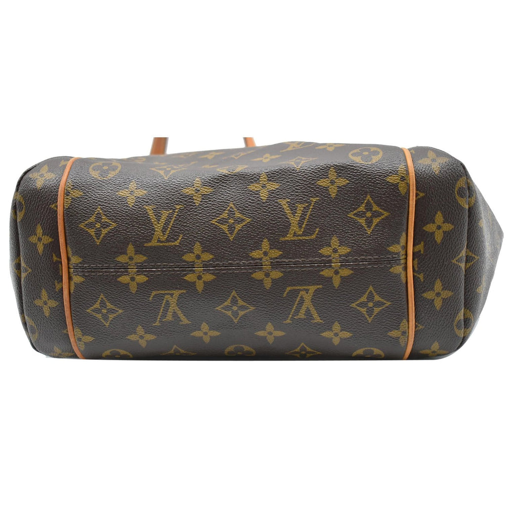LOUIS VUITTON Totally PM Monogram Canvas Shoulder Bag Brown
