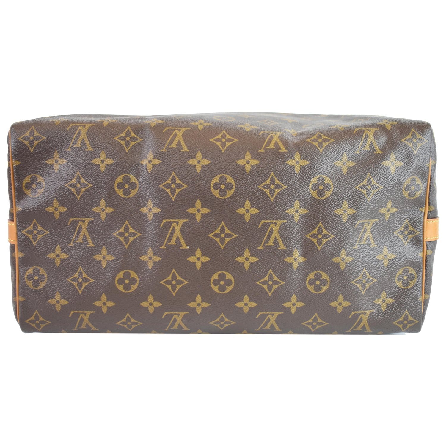 LOUIS VUITTON Speedy 35 Bandouliere Monogram Canvas Shoulder Bag Brown