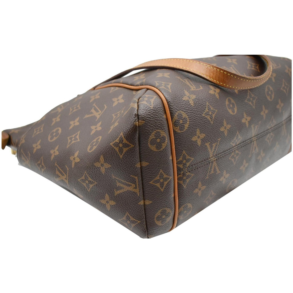 LOUIS VUITTON Totally MM Monogram Canvas Shoulder Bag Brown