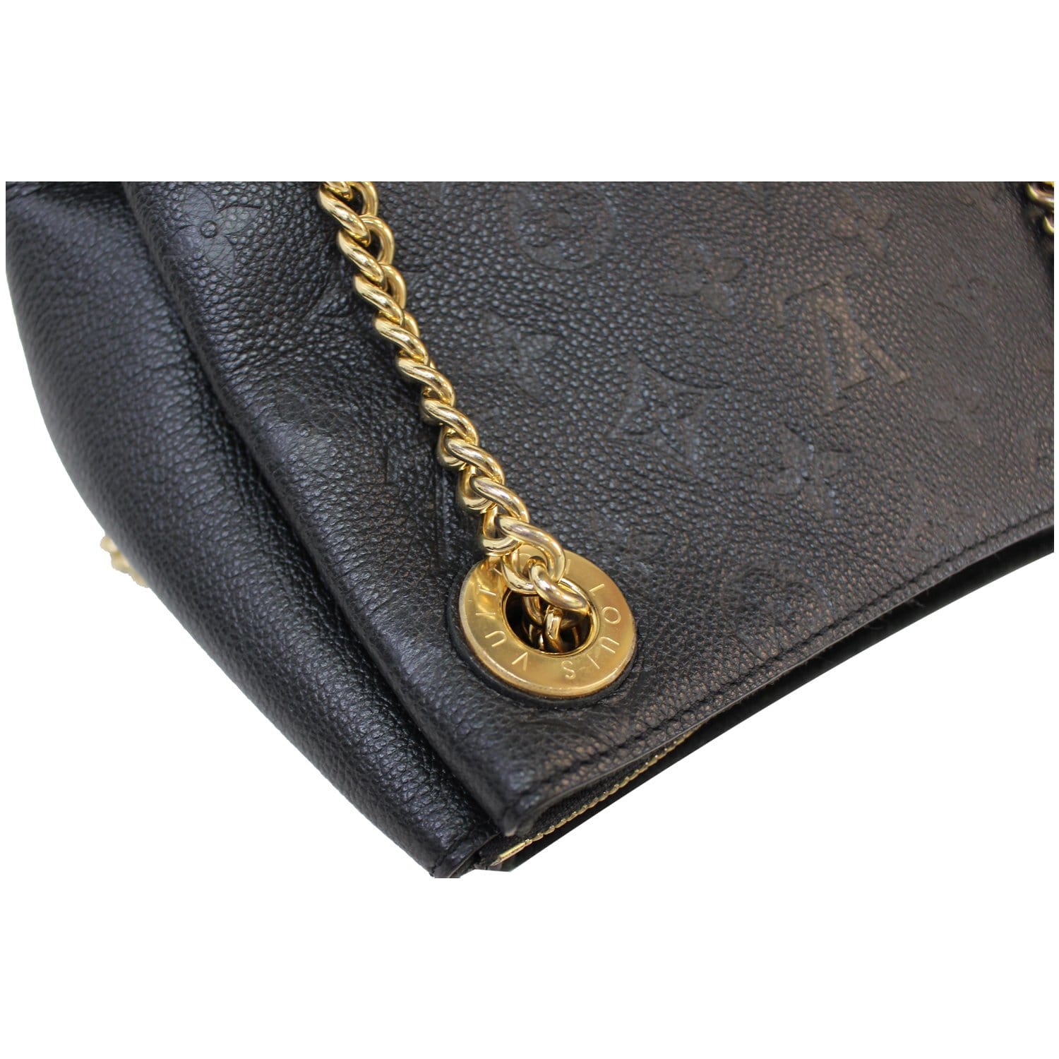 LOUIS VUITTON Surene BB Monogram Empreinte Shoulder Bag Black