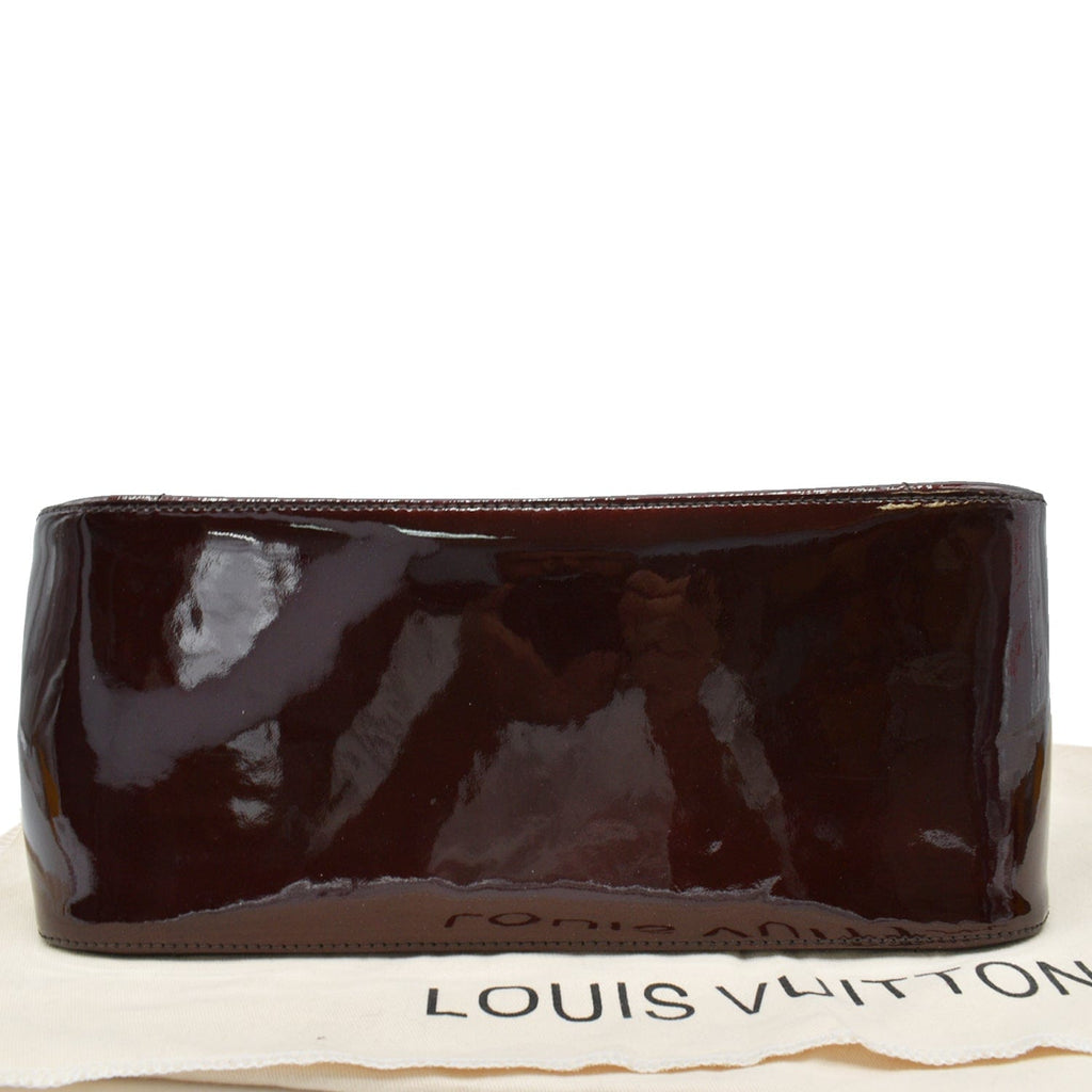 LOUIS VUITTON Rosewood Monogram Vernis Shoulder Bag Amarante