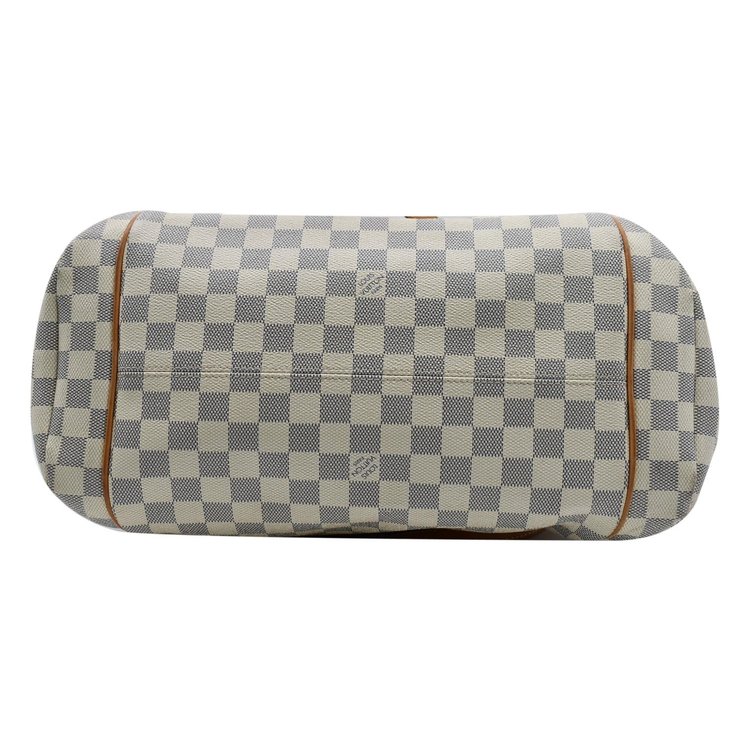 LOUIS VUITTON Totally GM Damier Azur Shoulder Bag White