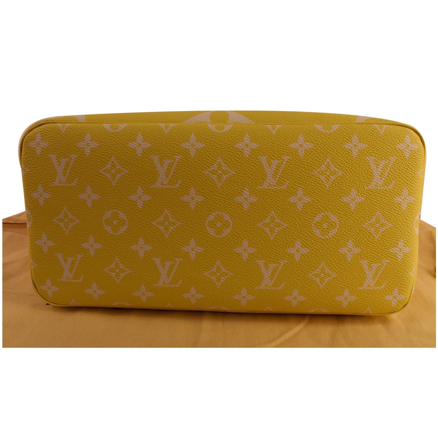 LOUIS VUITTON Neverfull MM Pool Monogram Giant Tote Shoulder Bag Light Pink