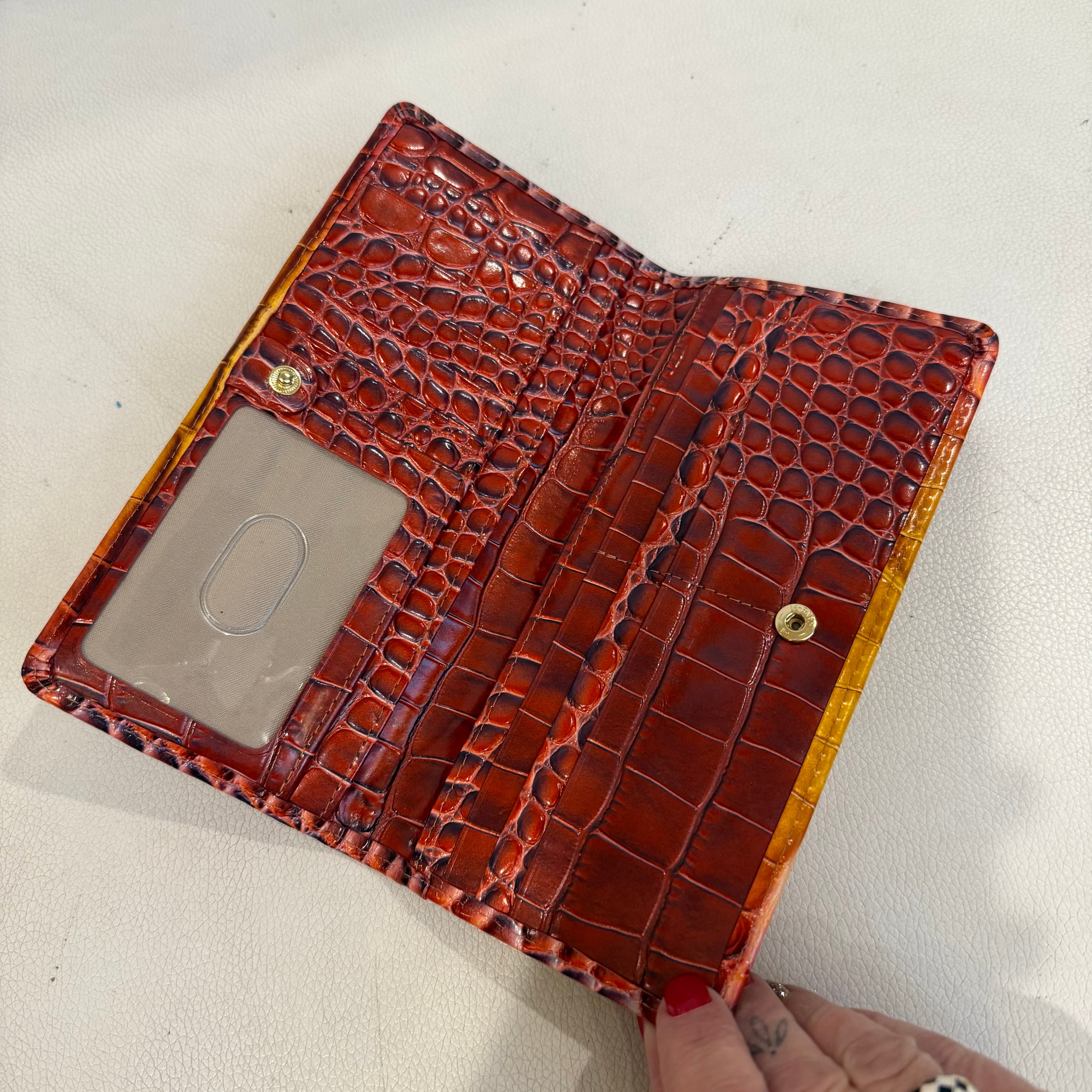 BRAHMIN Passion Fruit Ady Wallet NWOT