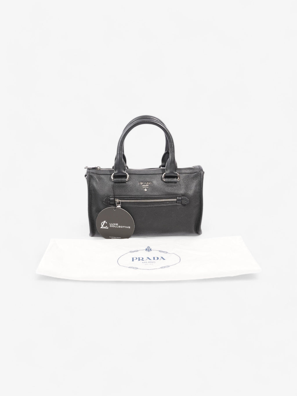 Prada Tote Black Leather