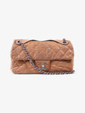 Chanel In The Mix Flap Brown Calfskin Leather Medium