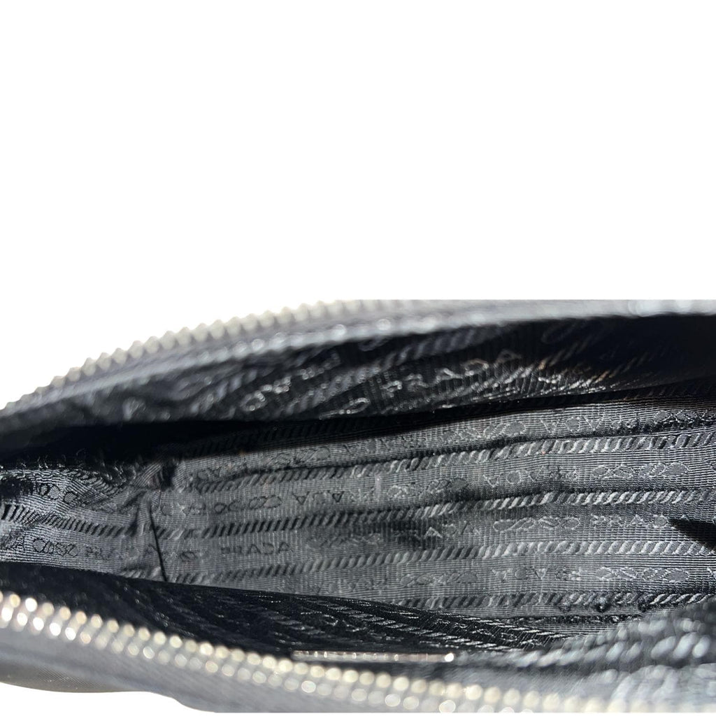 PRADA Re-Edition 2005 Re-Nylon Shoulder Bag Black