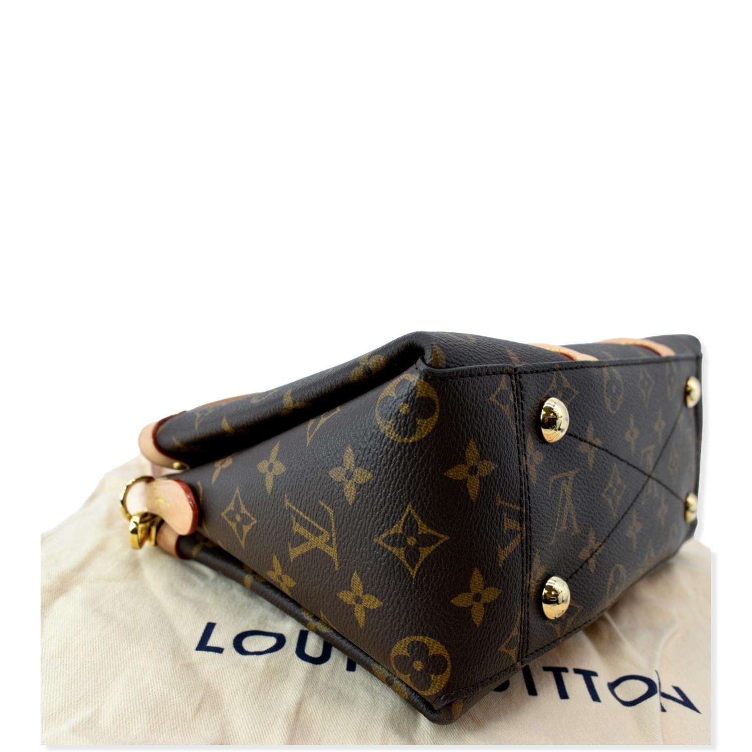 LOUIS VUITTON Soufflot BB Monogram Canvas Shoulder Crossbody Bag Brown