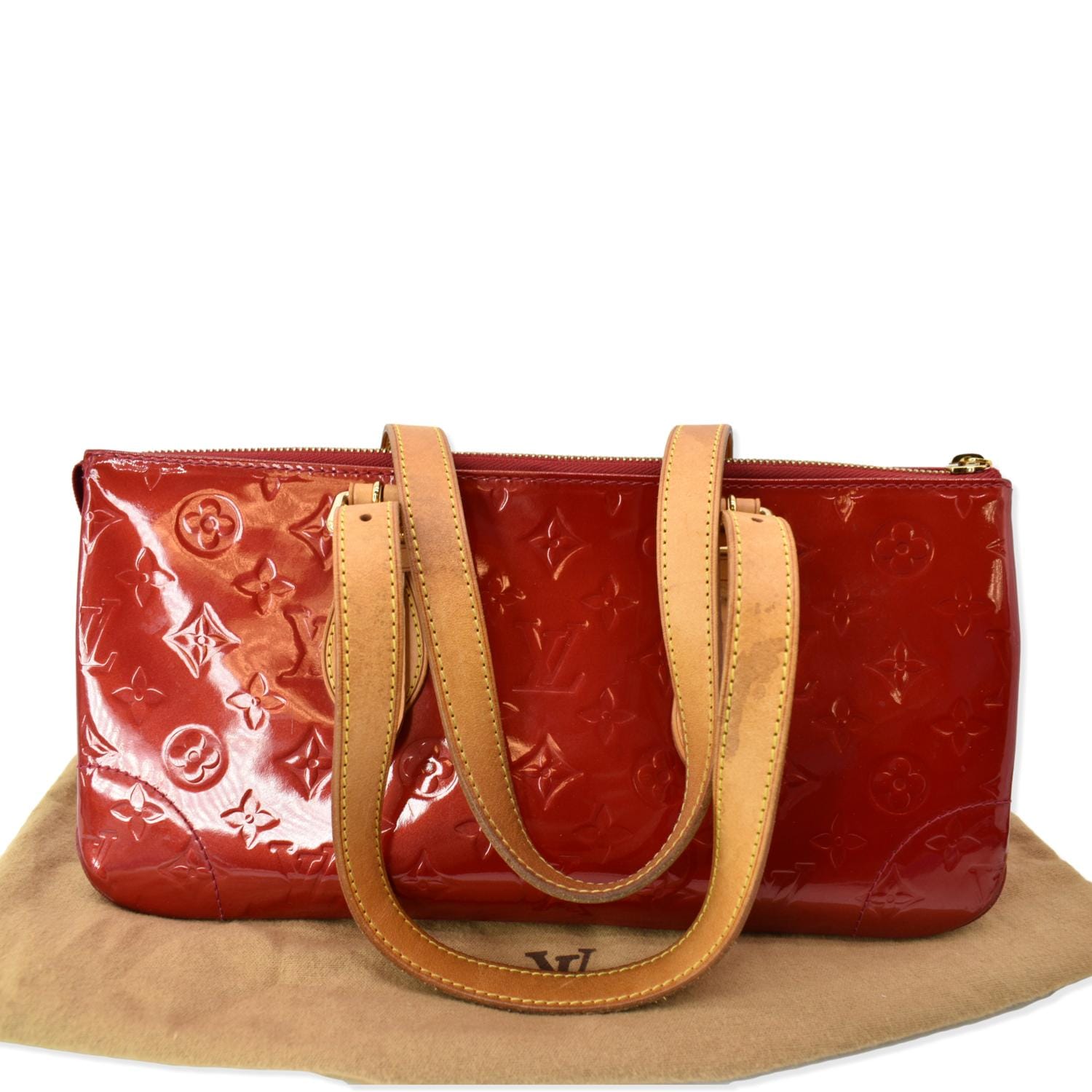 LOUIS VUITTON Rosewood Monogram Vernis Shoulder Bag