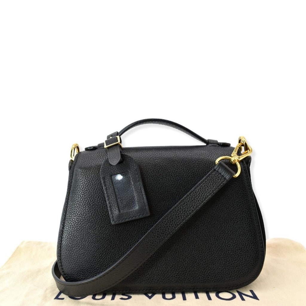 LOUIS VUITTON Vivienne NM Grained Calfskin Leather Shoulder Bag Black