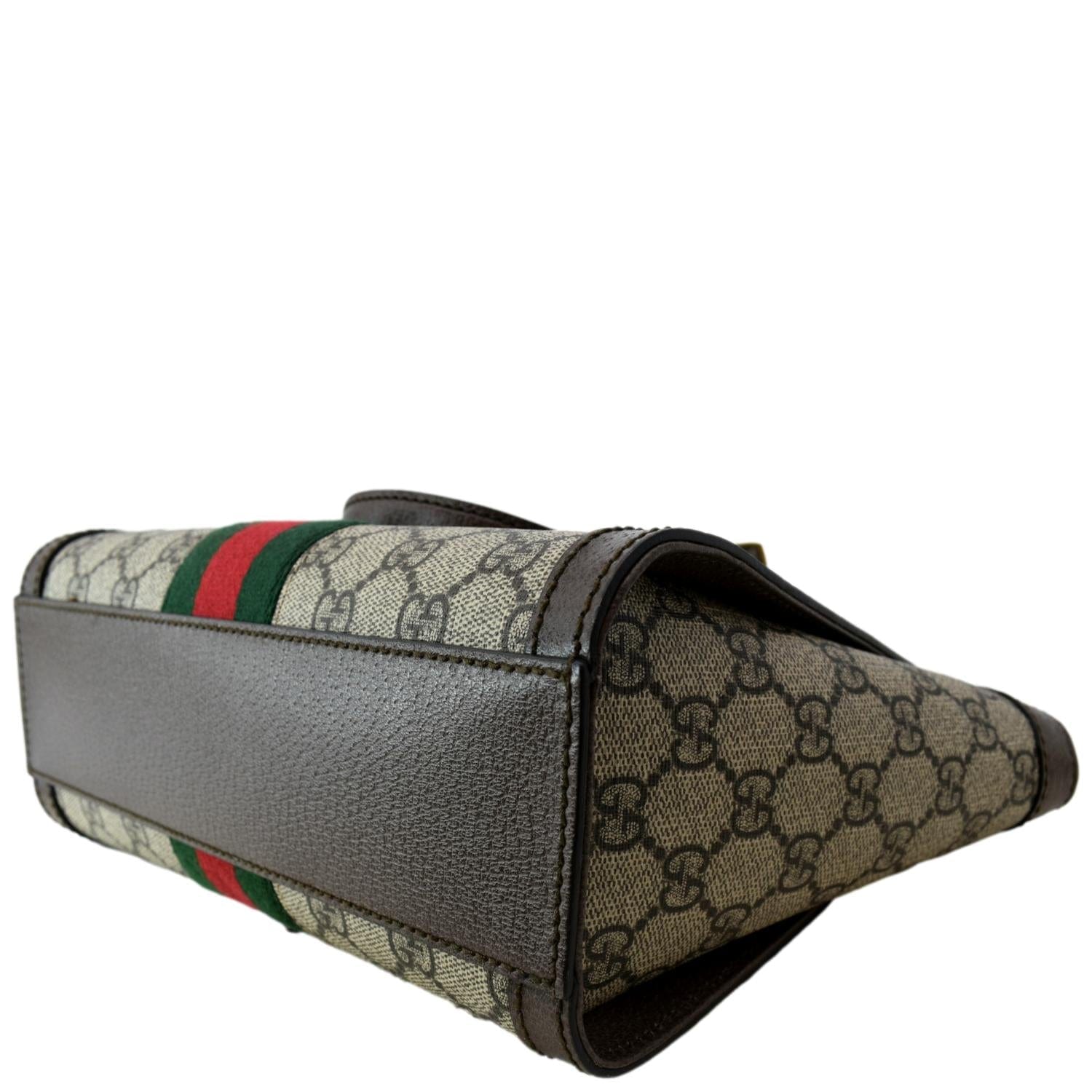 Gucci Ophidia GG Supreme Canvas Small Tote Bag Beige 547551