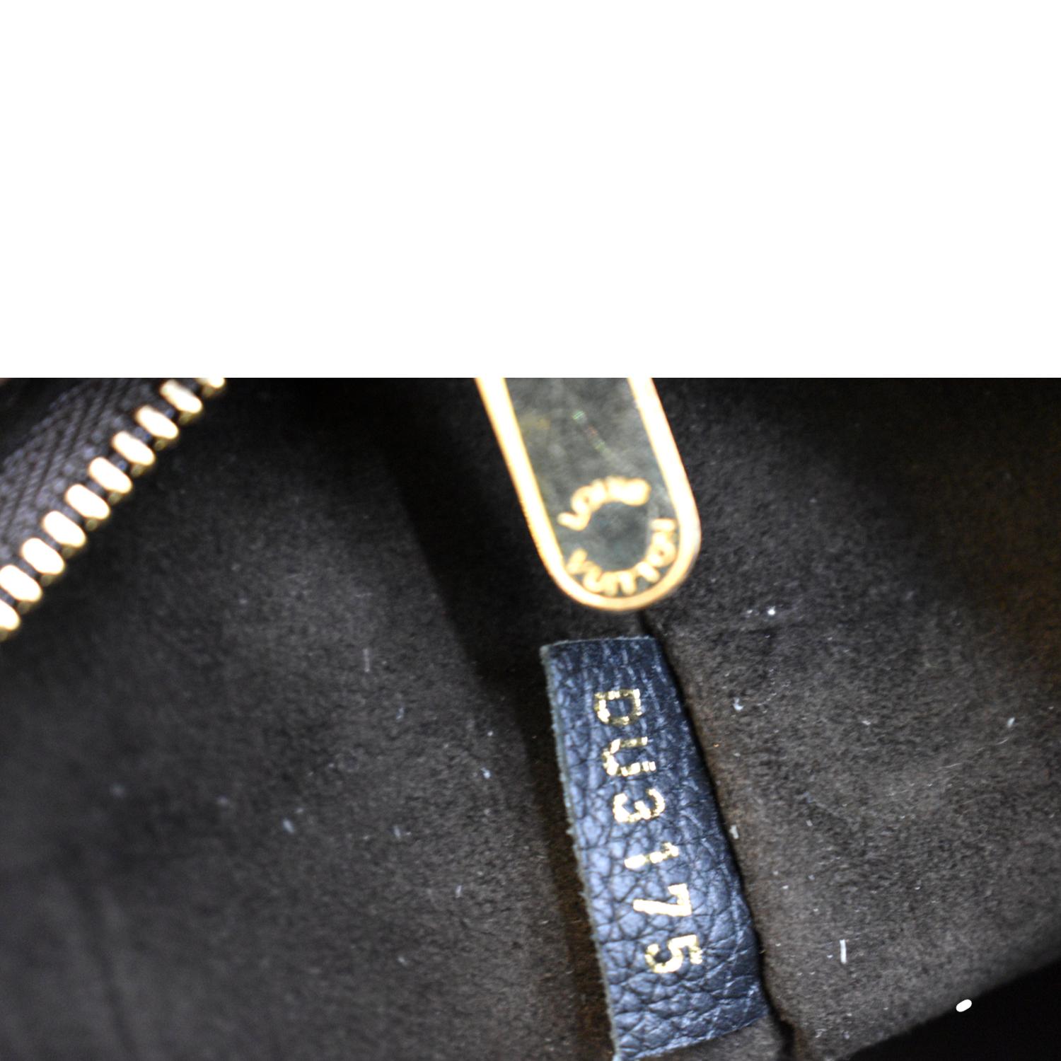 LOUIS VUITTON Kimono Monogram Leather Tote Bag Brown/Black