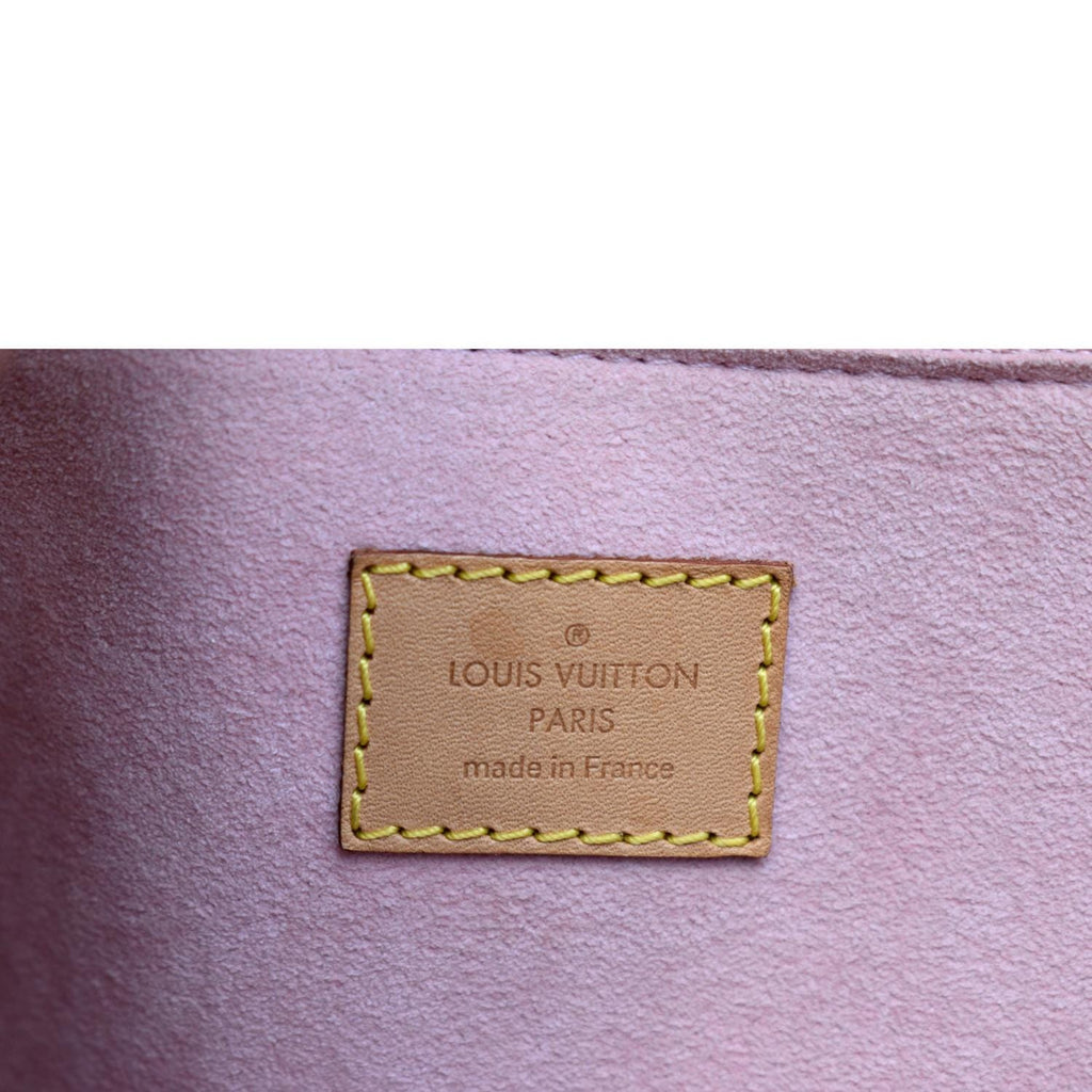 LOUIS VUITTON Propriano Damier Azur Tote Shoulder Bag White