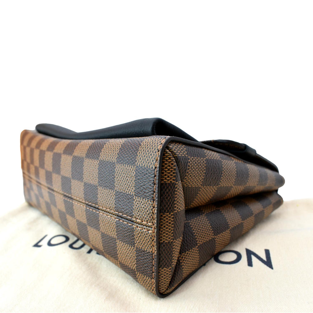 LOUIS VUITTON Vavin PM Damier Ebene Shoulder Bag Brown