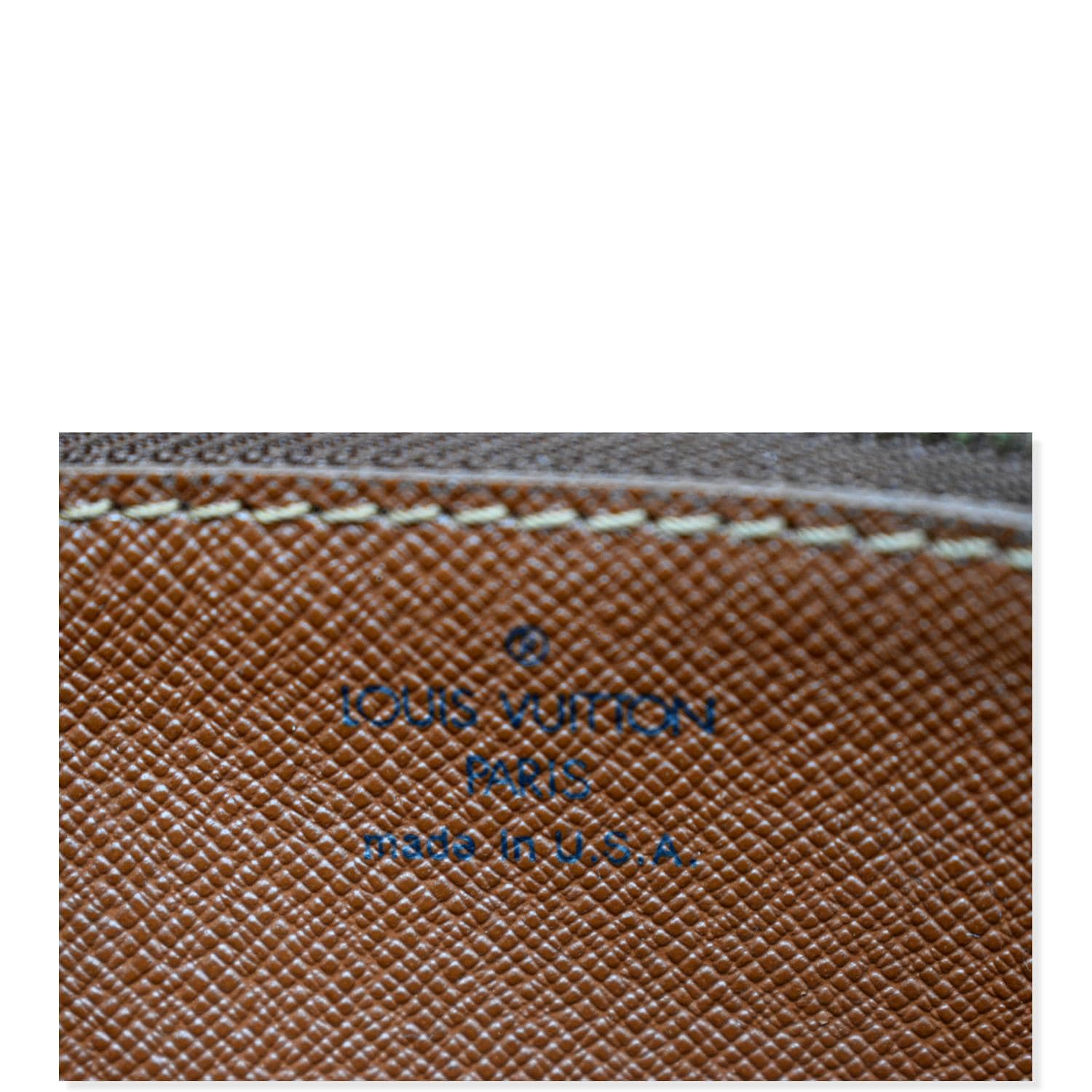 LOUIS VUITTON Trocadero 27 Monogram Canvas Shoulder Bag Brown