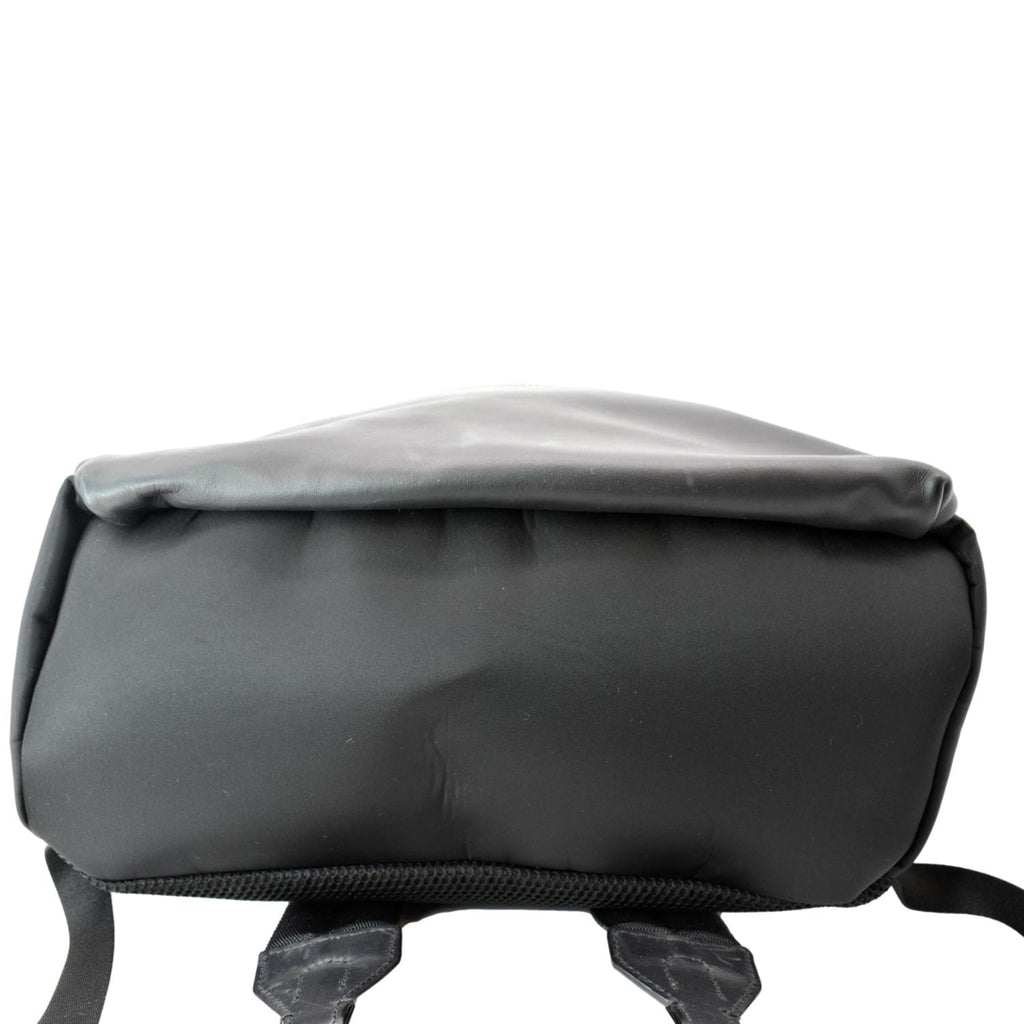 FENDI Monster Eyes Large Nylon Backpack Bag Black