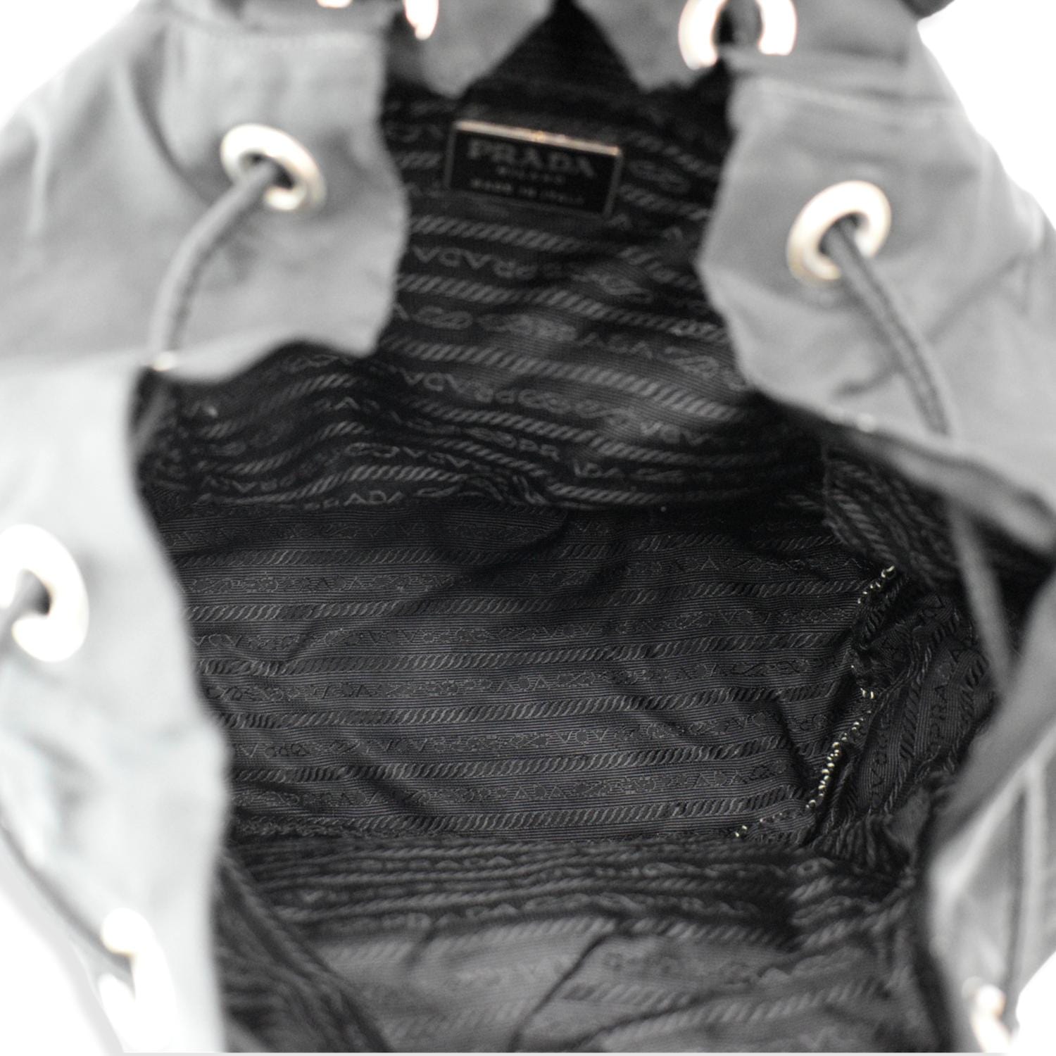 PRADA Vintage Nylon Backpack Black