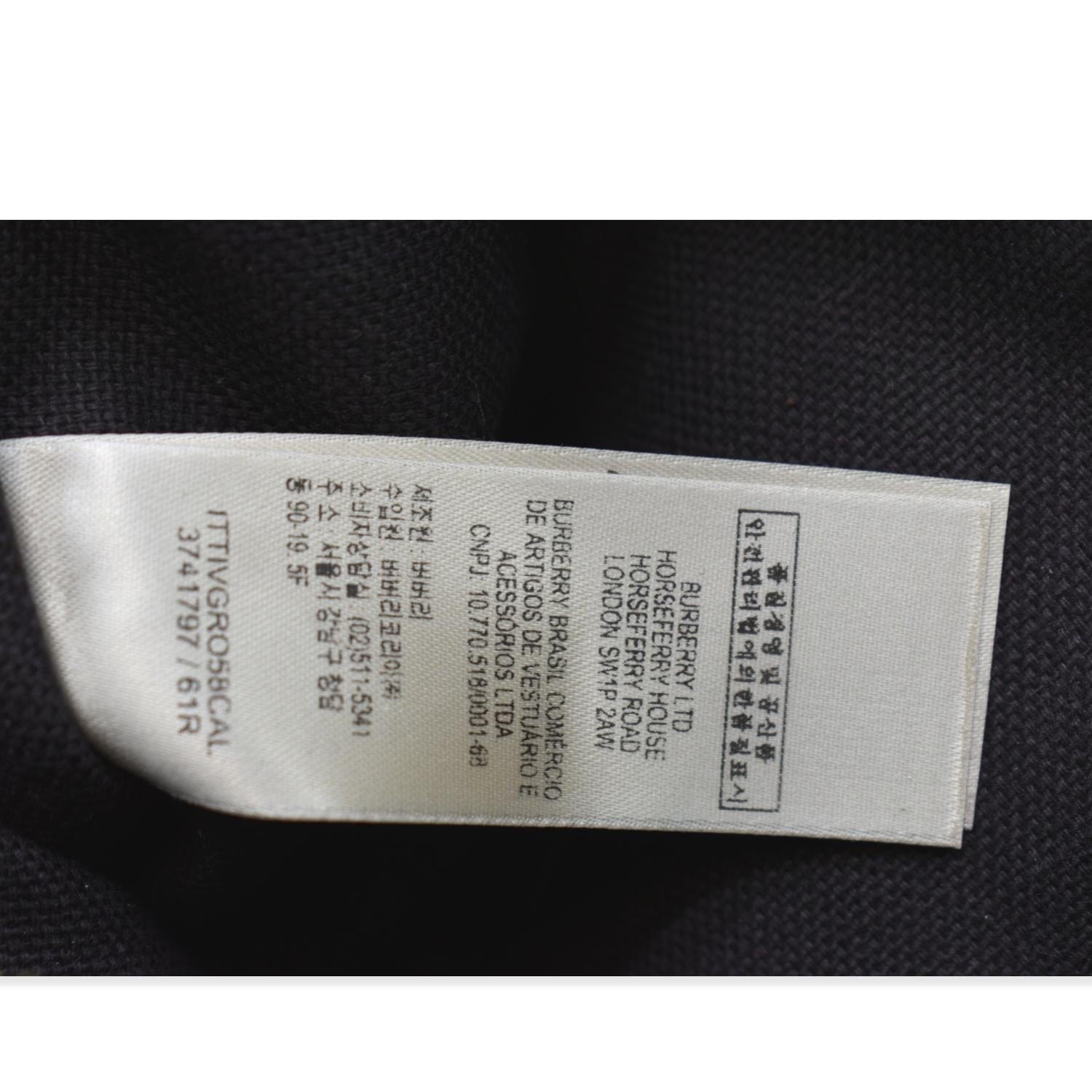 BURBERRY Canterbury Haymarket Check Tote Bag Multicolor
