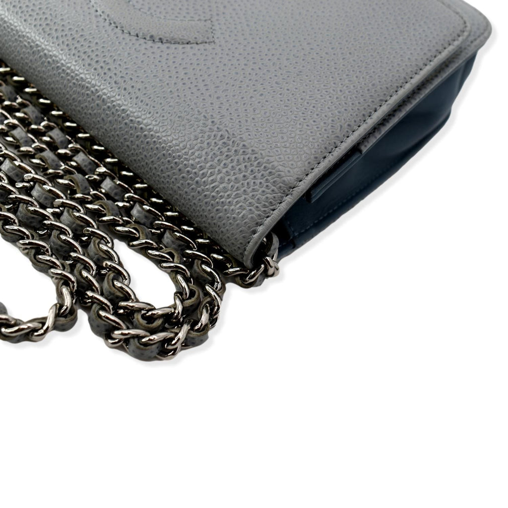 CHANEL Timeless CC WOC Caviar Leather Crossbody Bag Pastel Blue