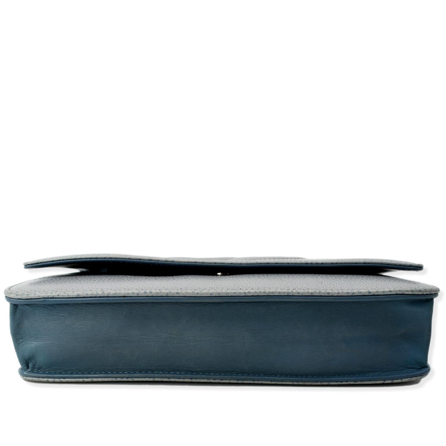 CHANEL Timeless CC WOC Caviar Leather Crossbody Bag Pastel Blue
