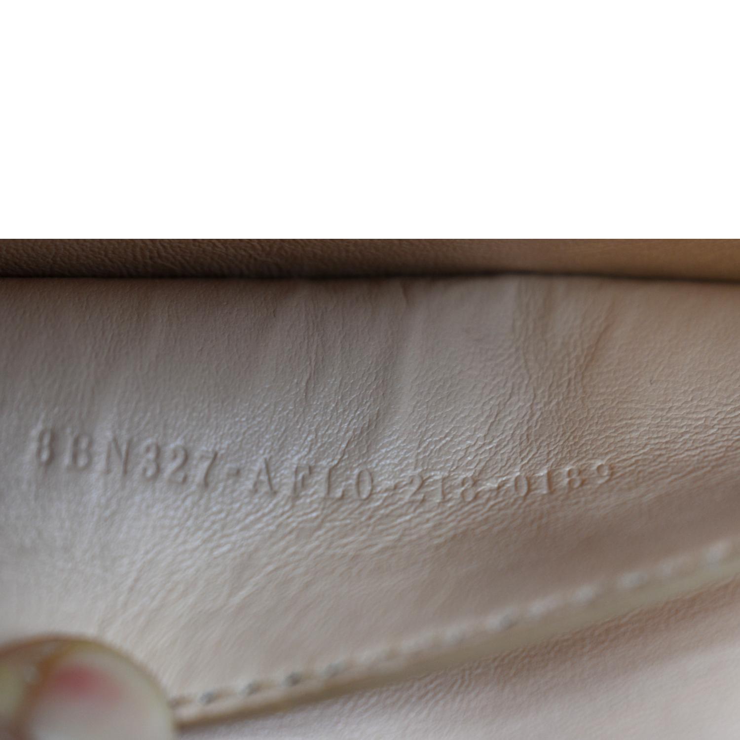 FENDI Peekaboo Iseeu Small Leather Tote Bag White