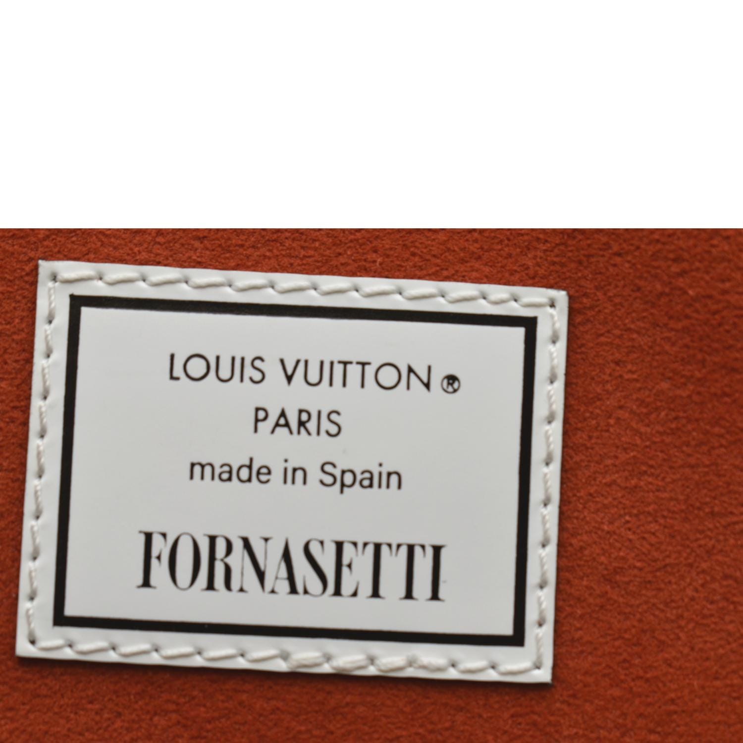 LOUIS VUITTON Neverfull MM x Fornasetti Cameo Monogram Canvas Tote Bag Brown