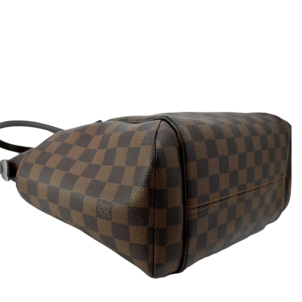 LOUIS VUITTON Totally PM Damier Ebene Shoulder Tote Bag Brown