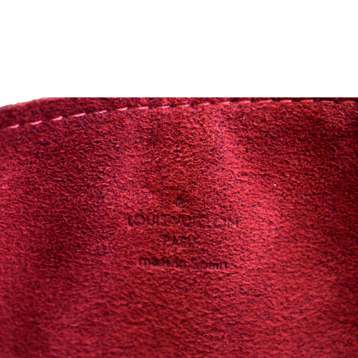 LOUIS VUITTON Griet Monogram Canvas Tote Bag Brown