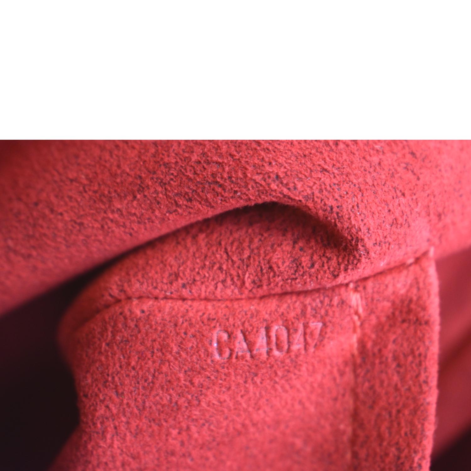 LOUIS VUITTON Griet Monogram Canvas Tote Bag Brown