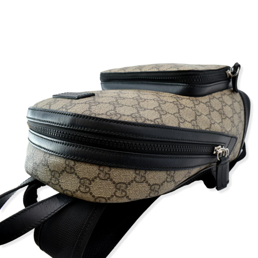GUCCI Eden Small GG Monogram Supreme Backpack Beige 429020