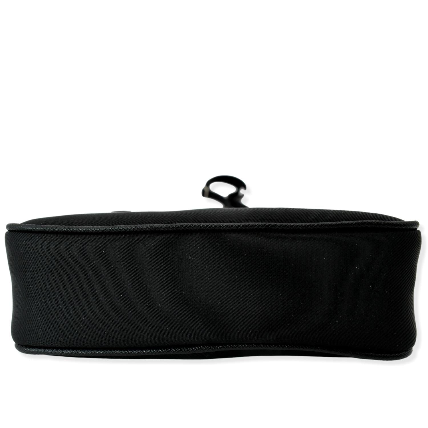 PRADA Re-Edition Mini Nylon Shoulder Bag Black