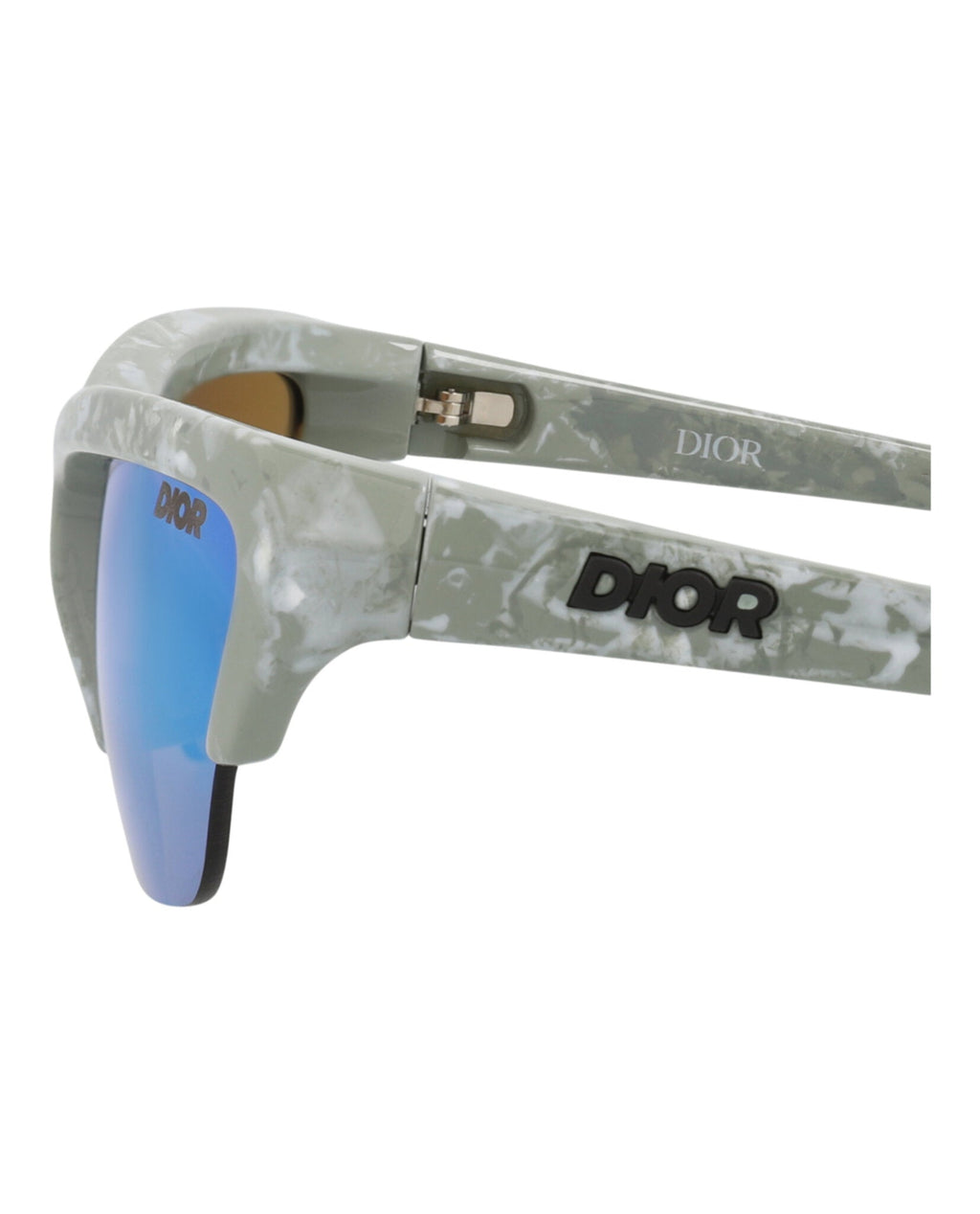 Dior Mens Shield/Wrap Green Green Green Fashion Designer Eyewear